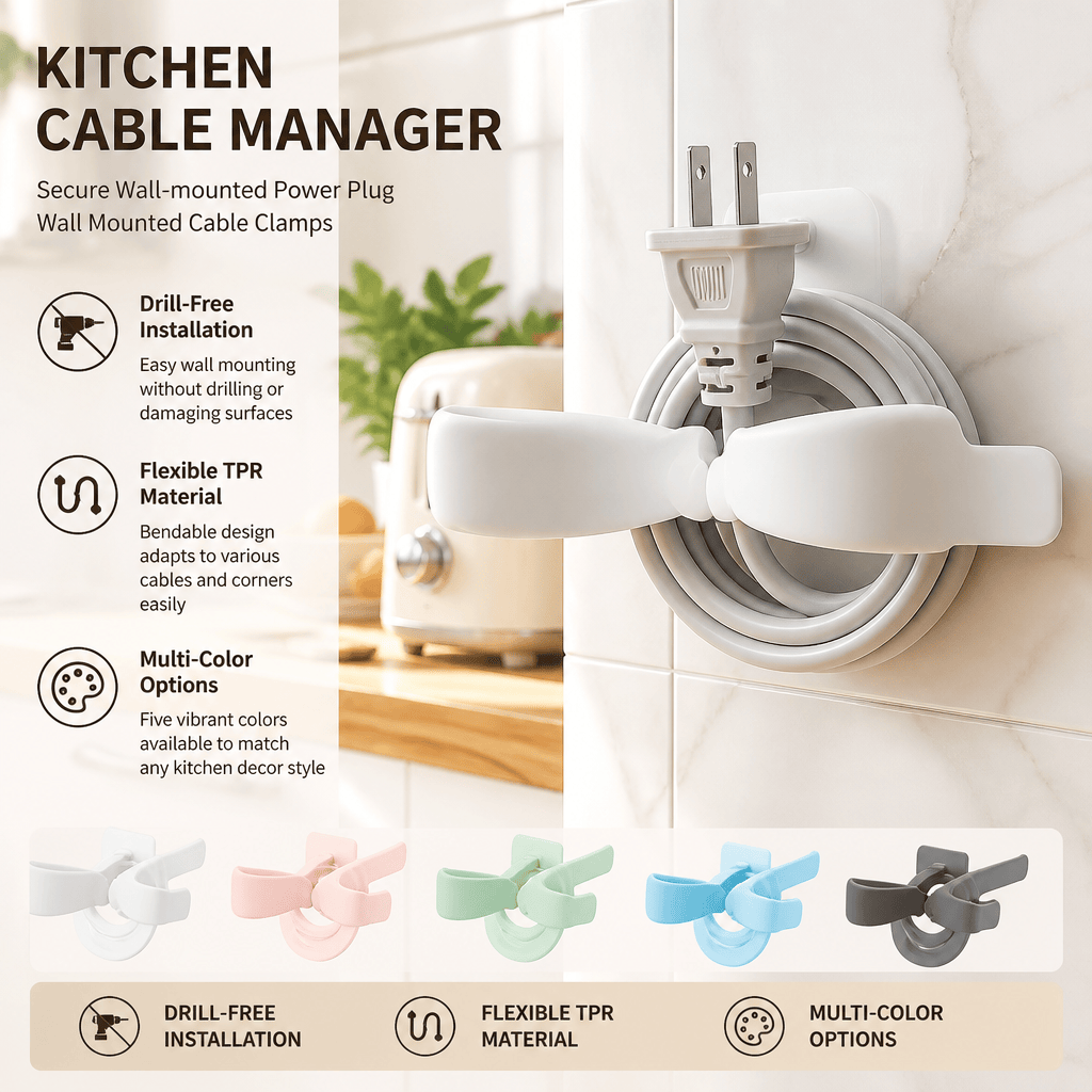 Kitchen Appliances Rental - Penata Kabel Dapur, Pengatur Kabel, Klip