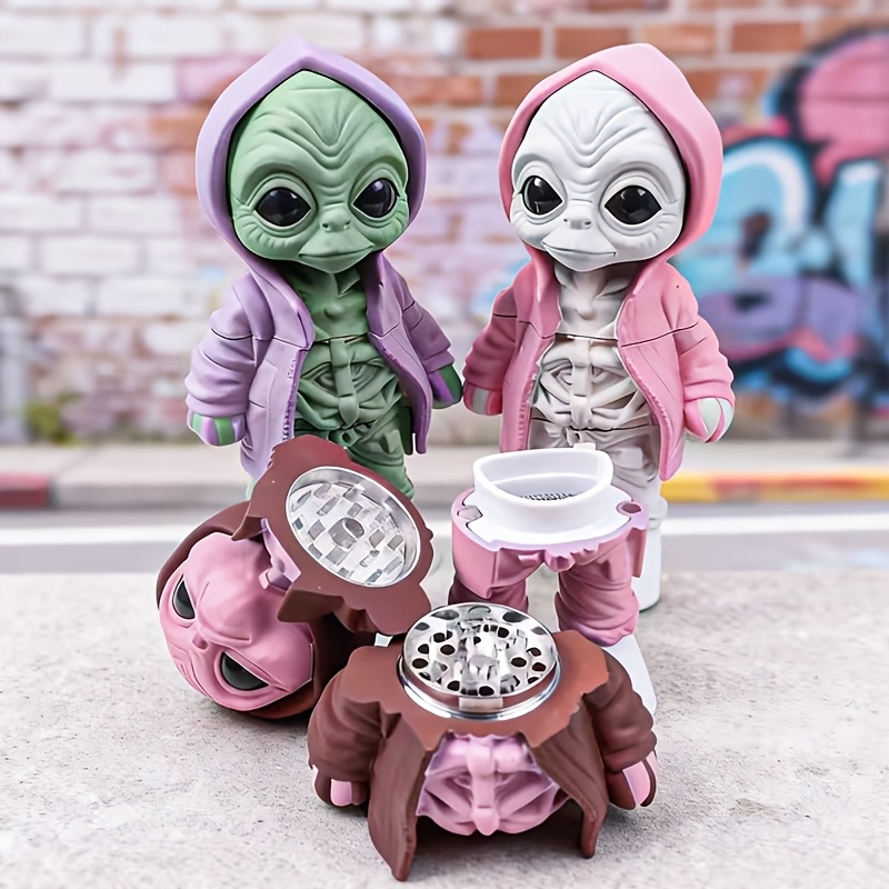 Kitchen Appliances Store - Penggiling Herbal Alien Lucu, Penggiling Bumbu