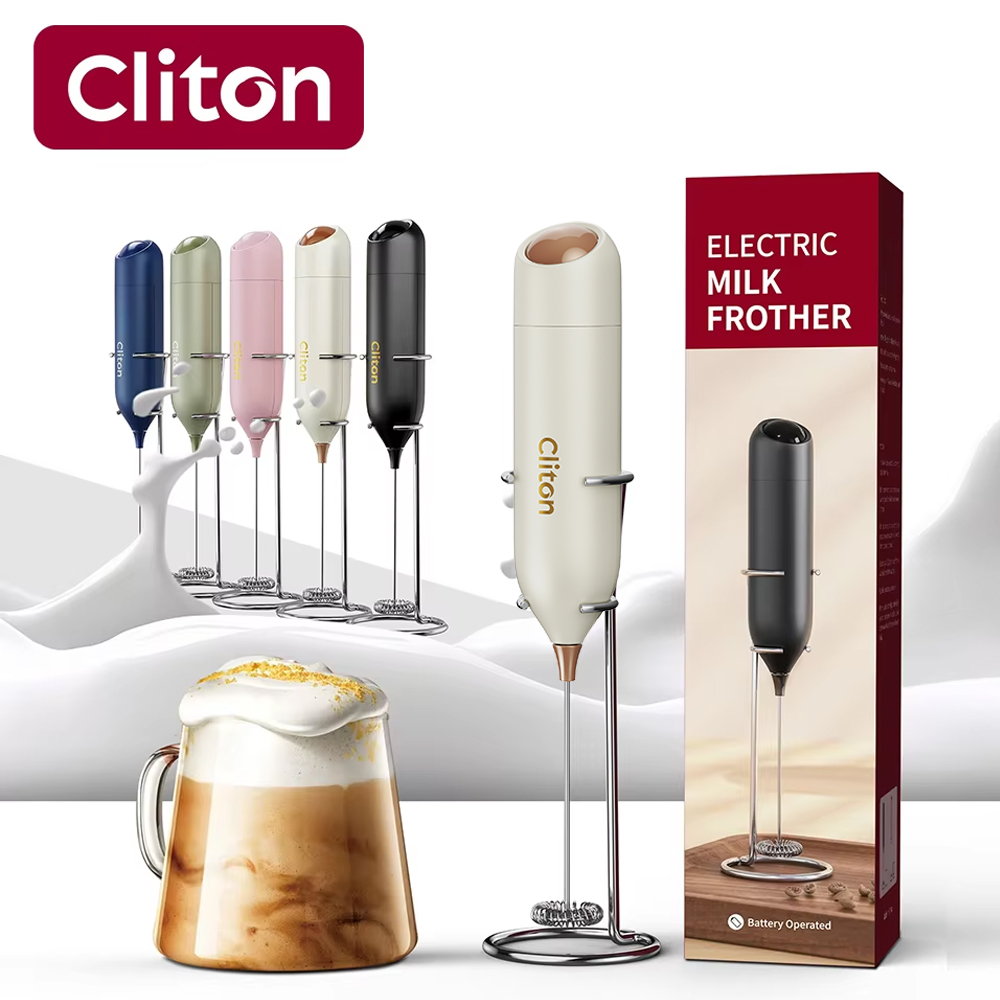 Milk Frother Automatic - Pengaduk Susu Mini Otomatis Bertenaga Baterai