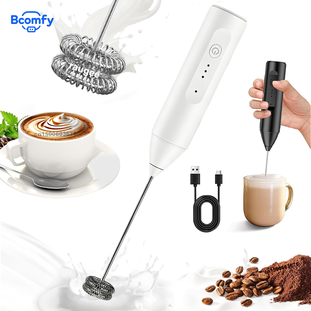 Milk Frother Automatic - Pengocok Susu Elektrik Genggam, Pembuat Busa
