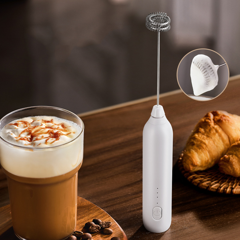 Milk Frother Automatic - Alat Pengocok Susu Kopi Elektrik, Pengocok