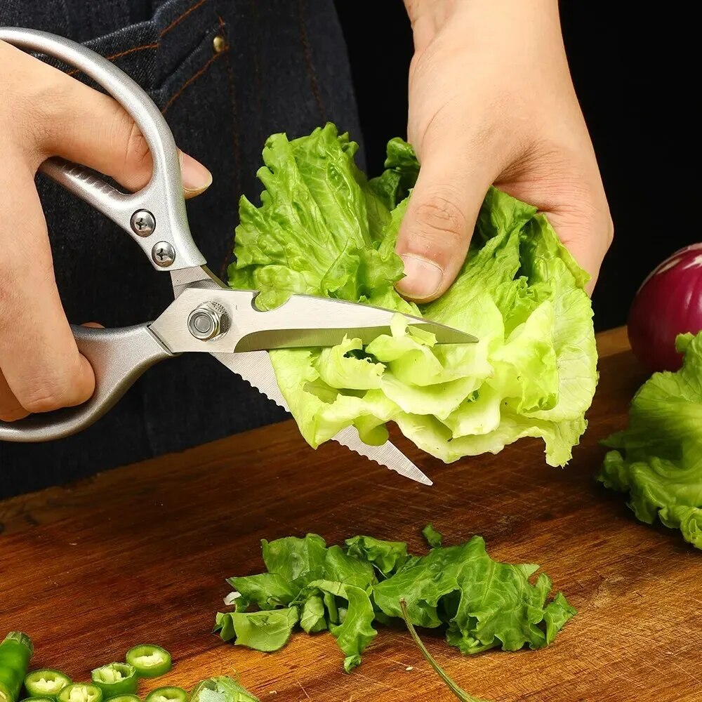 Gunting Dapur Baja Tahan Karat - Kitchen Appliances Store ulasan dan harga