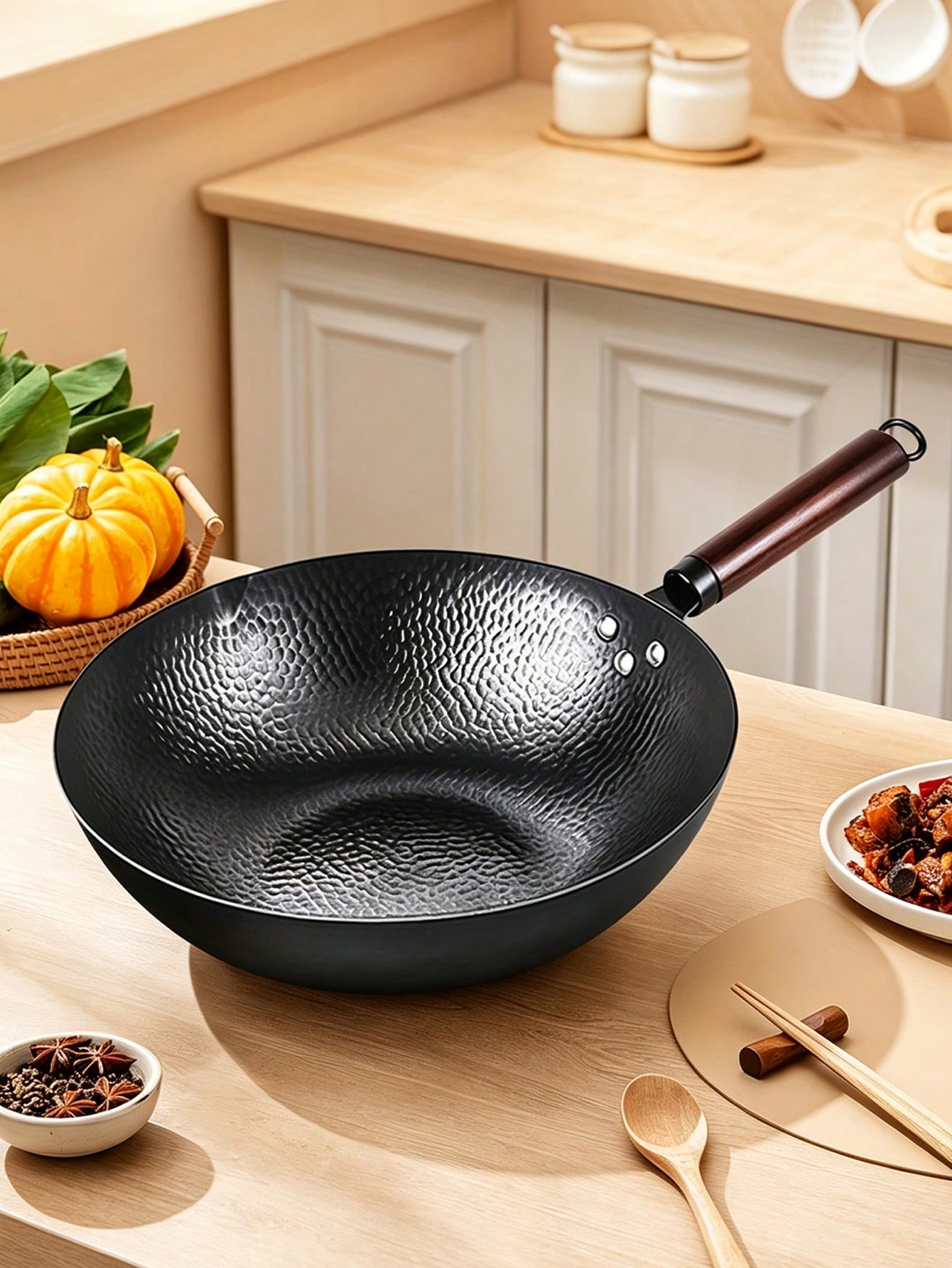 Wajan Wok 13 Inci, Wajan Baja  - Wok Electric Flat ulasan dan harga