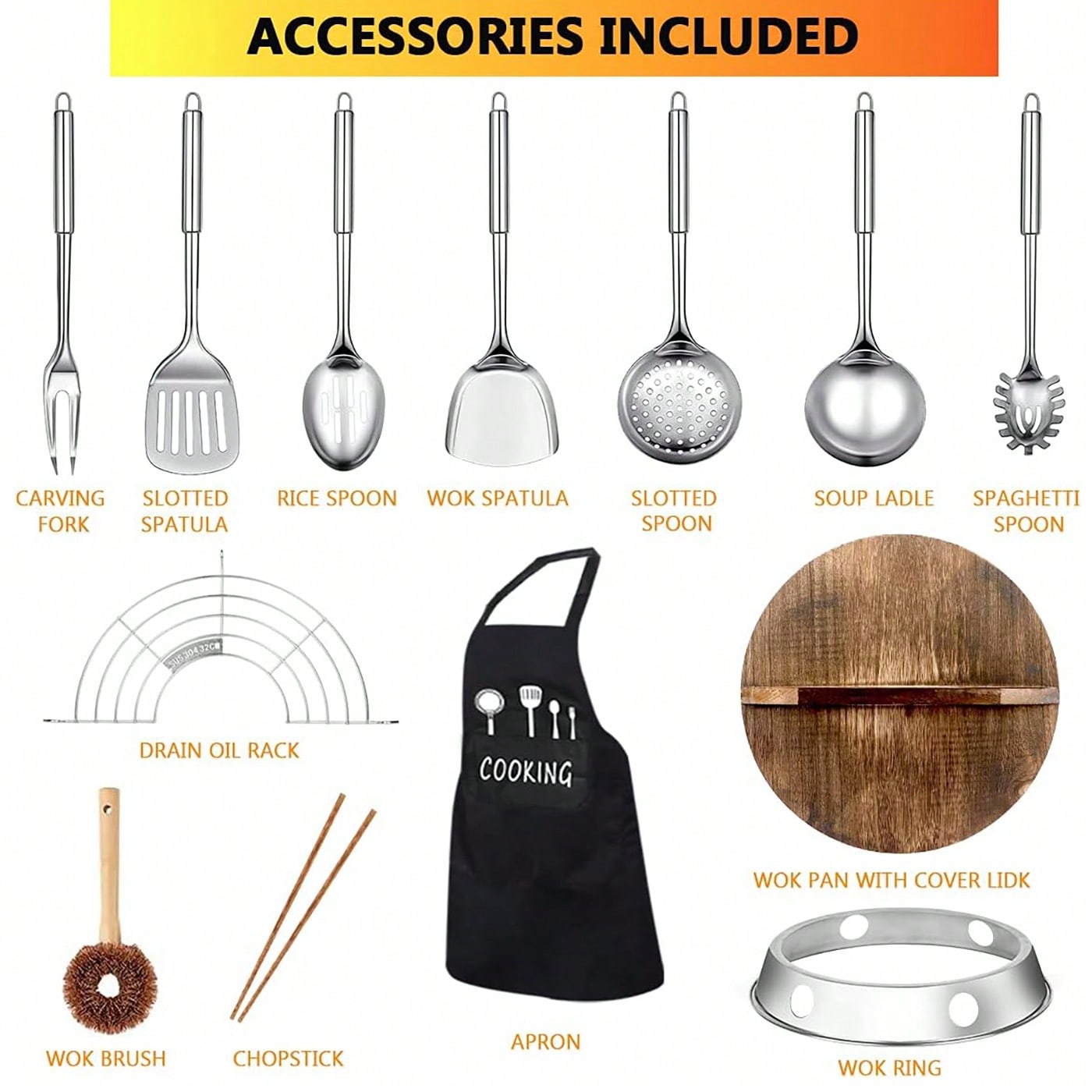 Wajan Wok Baja Karbon 12,6 Inc - Wok Electric Flat ulasan dan harga
