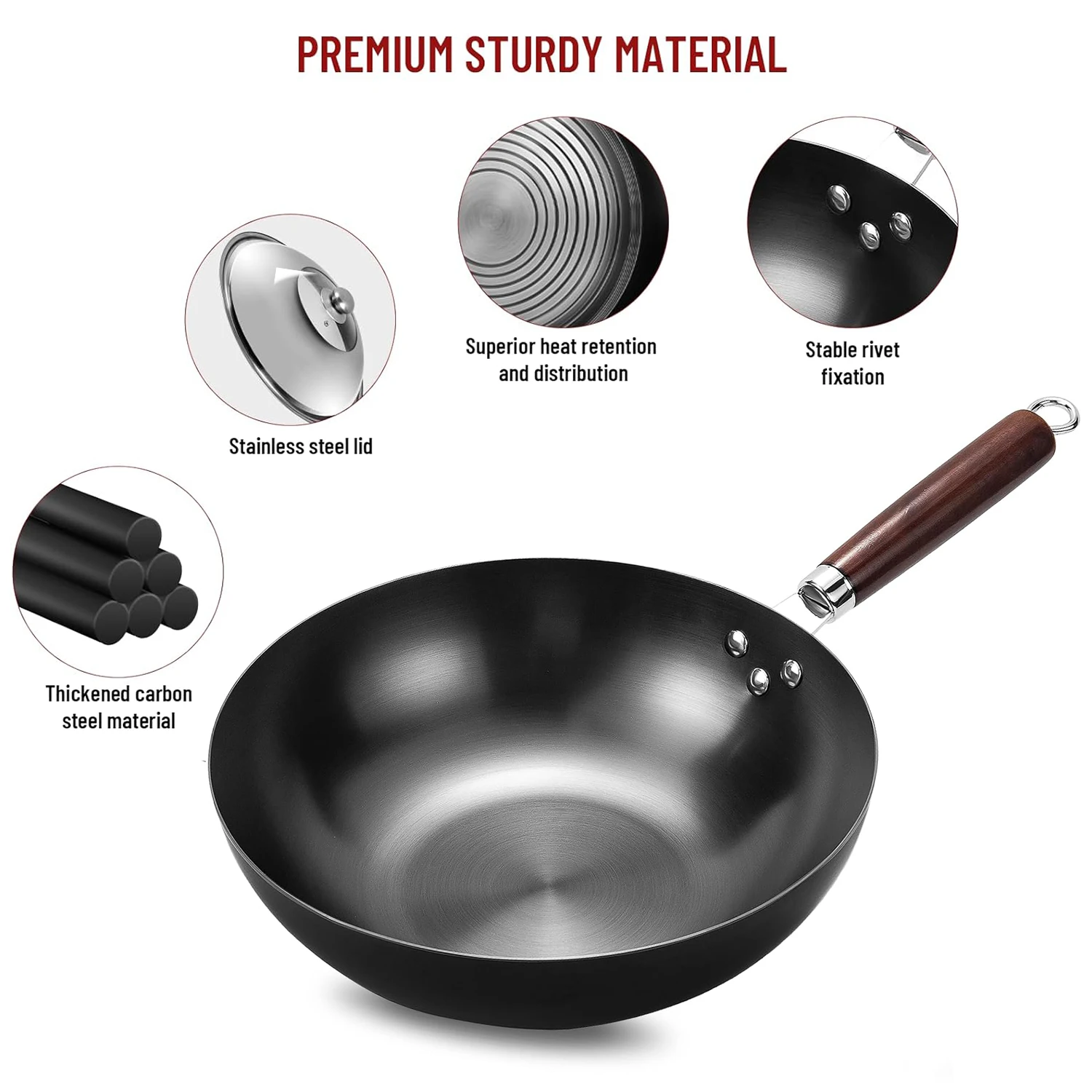 Wajan Penggorengan Dasar Datar - Wok Electric Flat ulasan dan harga