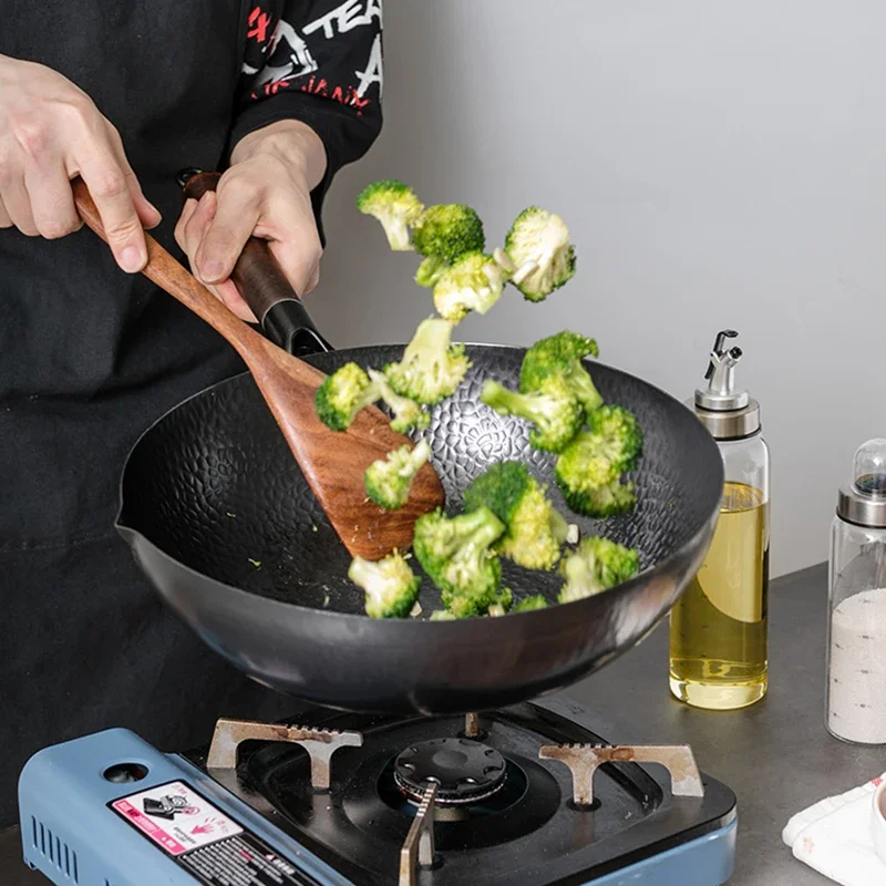 Wajan Baja Karbon 32cm Set Waj - Wok Electric Flat ulasan dan harga