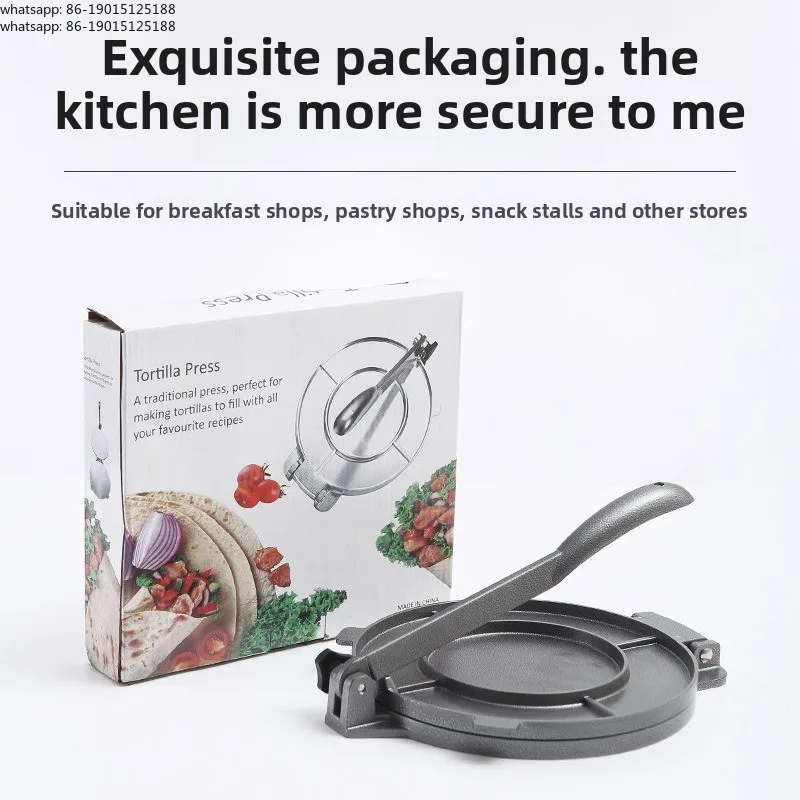 Alat Pembuat Tortilla dari Tep - Tortilla Press Cast ulasan dan harga