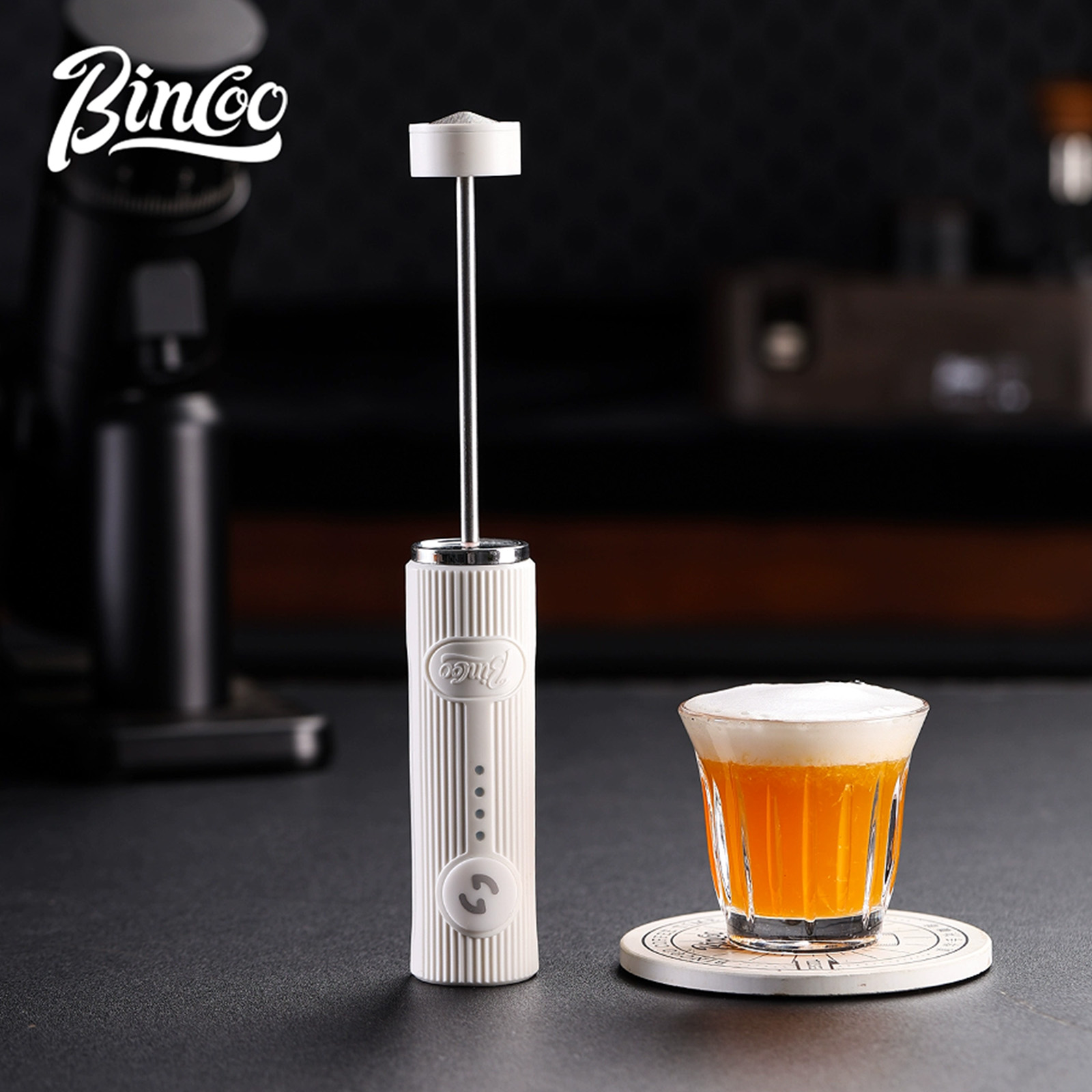 Bincoo Baru Susu Foamer Kopi K - Milk Frother Automatic ulasan dan harga
