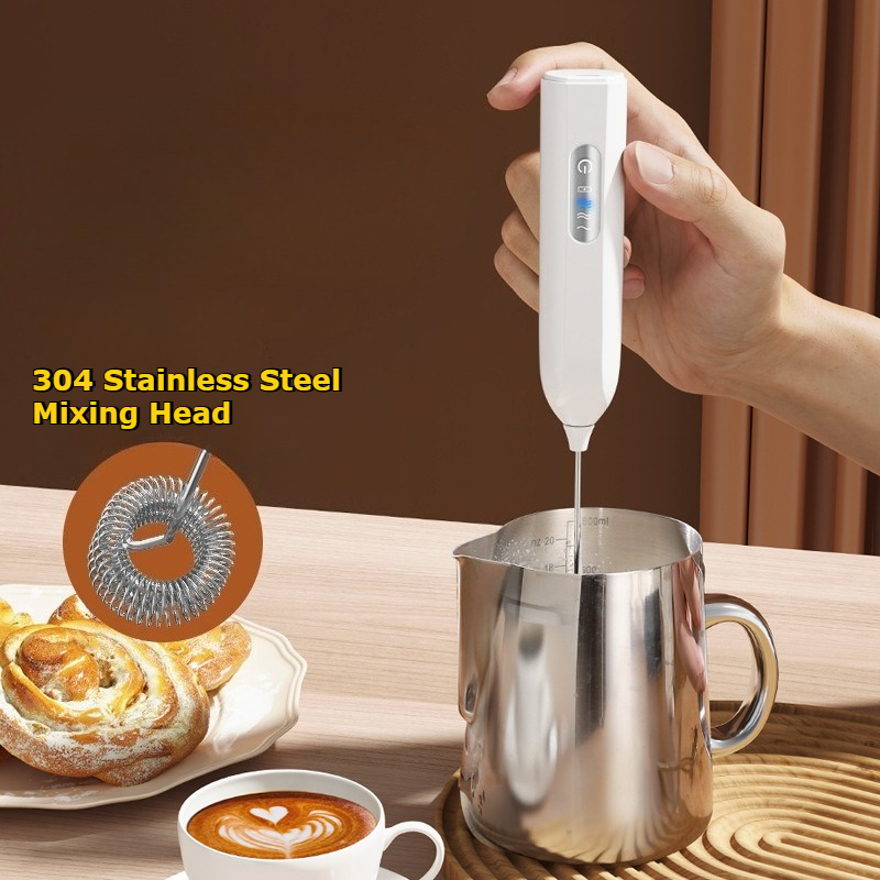 Pengaduk Susu Elektrik Genggam - Milk Frother Automatic ulasan dan harga