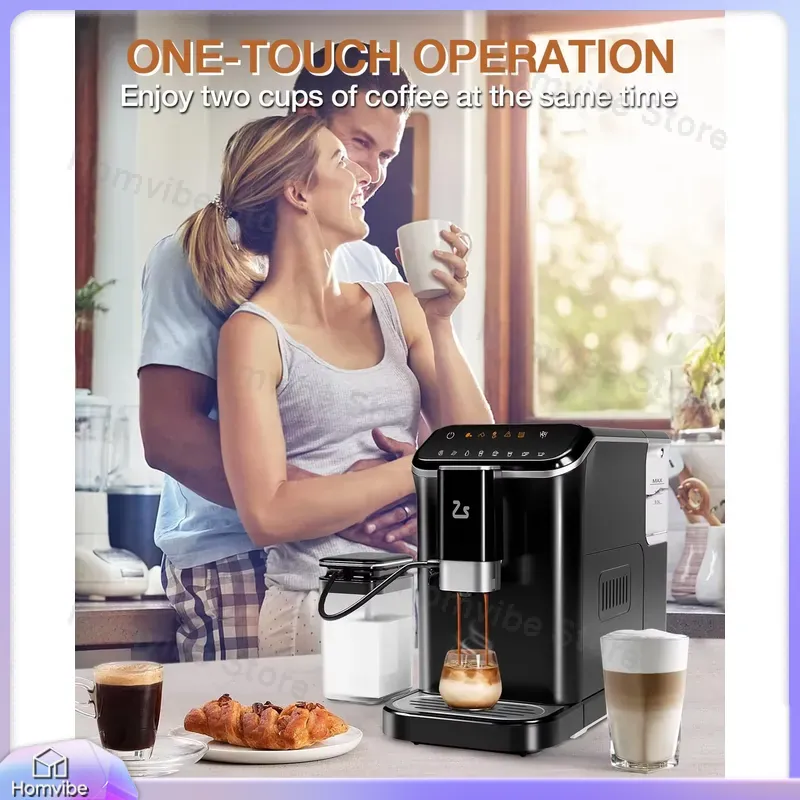 Mesin Espresso Otomatis 20 Bar - Milk Frother Automatic ulasan dan harga