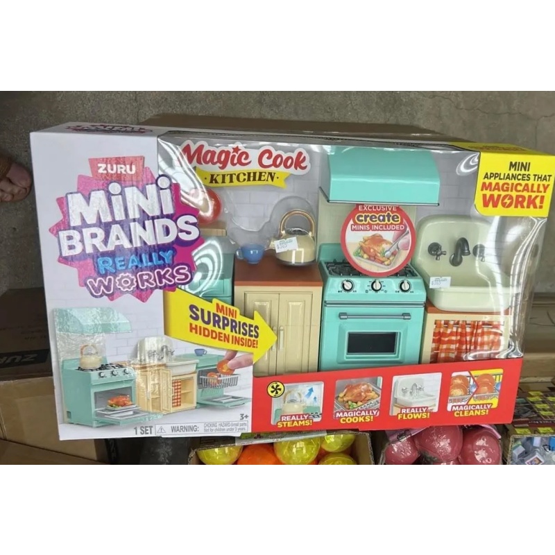 Zuru Mini Brand Magic Kitchen  - Kitchen Appliances Gift ulasan dan harga