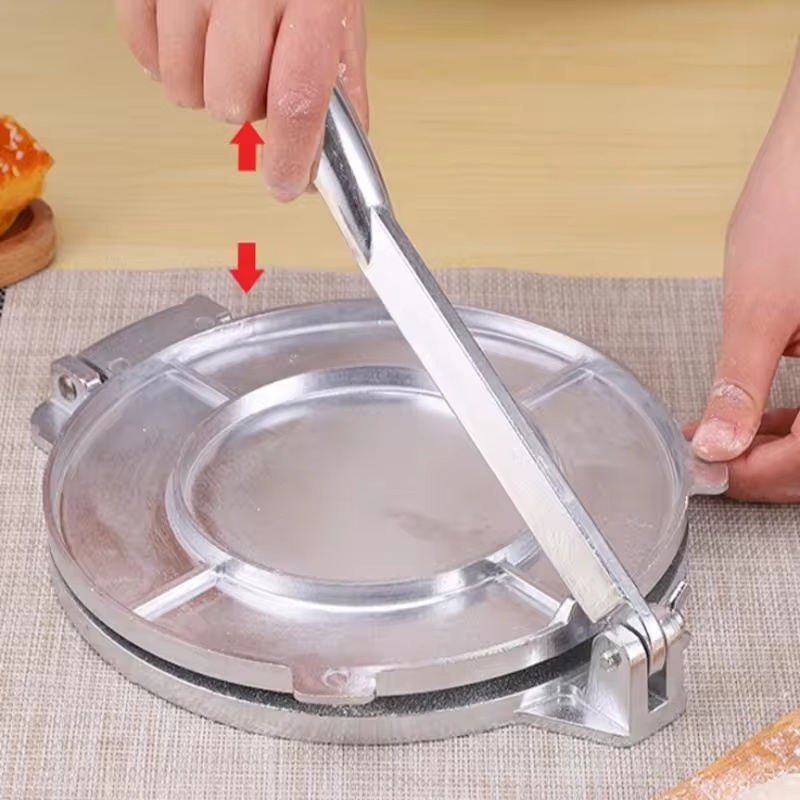 Alat Penekan Tortilla Aluminiu - Tortilla Press Cast ulasan dan harga