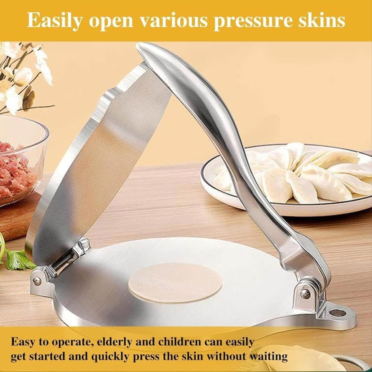 A20I Alat Press Tortilla dari  - Tortilla Press Cast ulasan dan harga